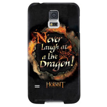 Load image into Gallery viewer, The Hobbit: The Desolation of Smaug Never Laugh Phone Case for iPhone and Galaxy
